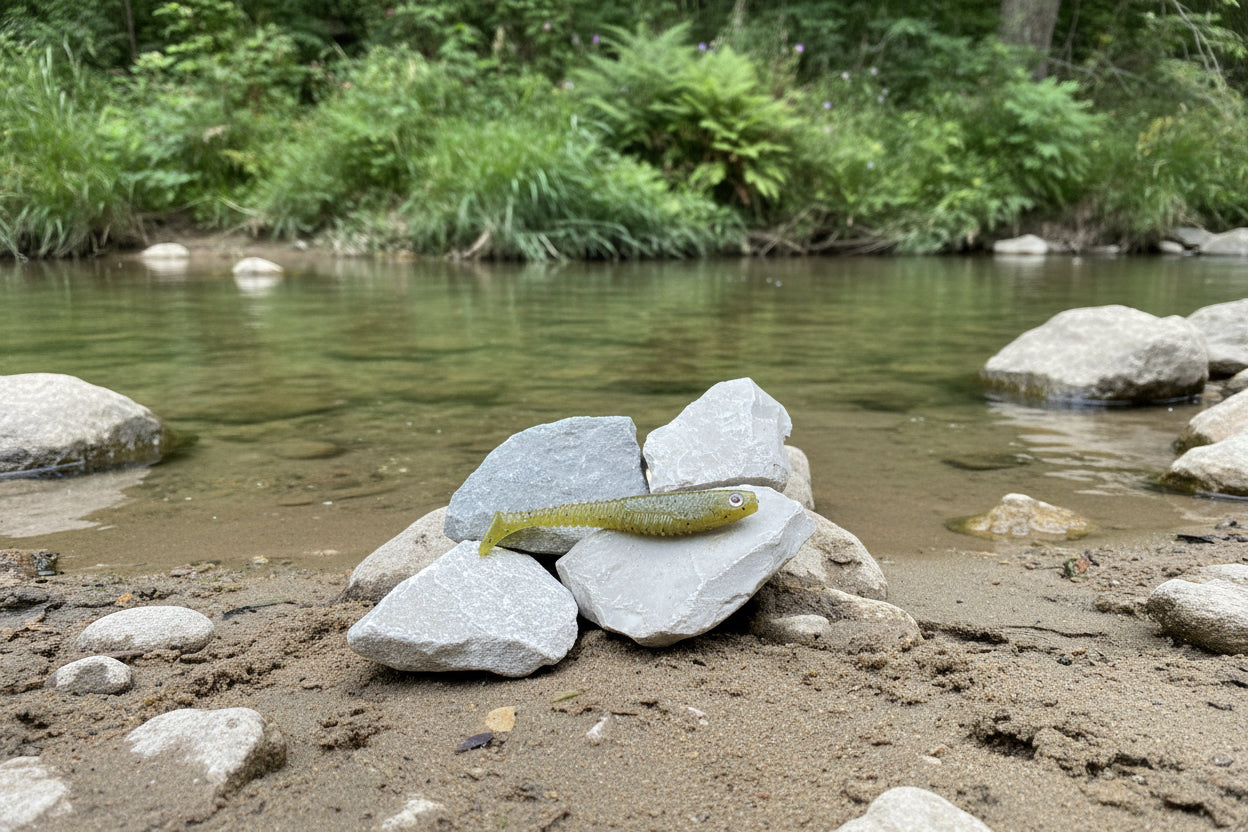Reaper PT swim bait - green gizzard